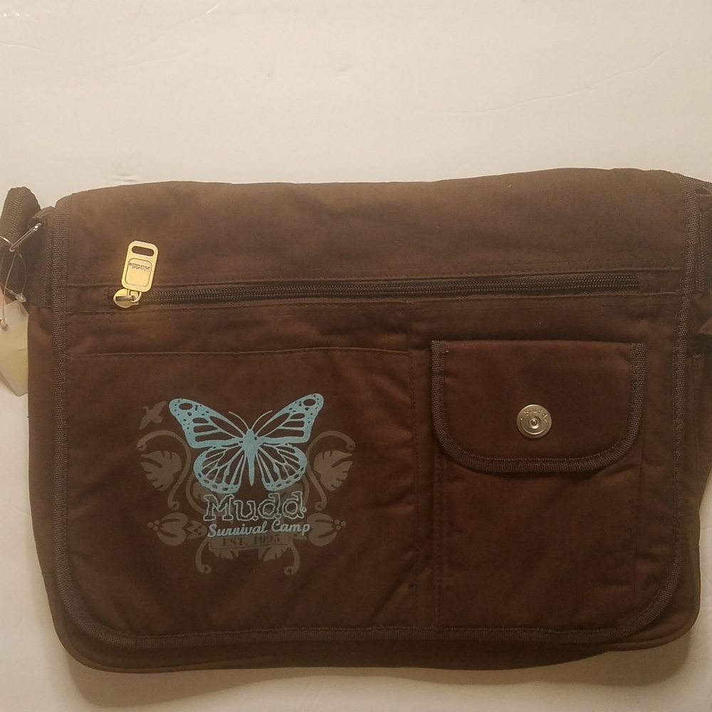 Vintage 90s Mudd Jeans Messenger Bag